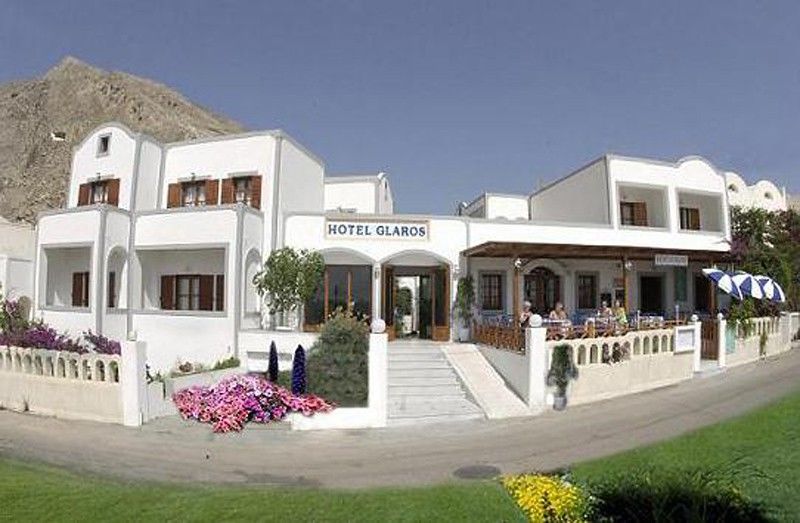 Glaros Hotel Kamári Exterior foto